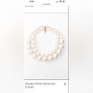 beads necklace Zara